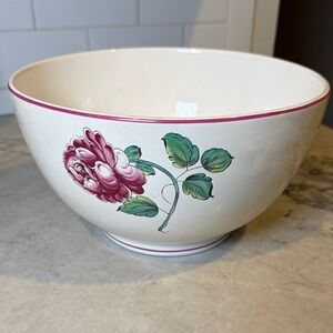 Tiffany & Co. Strasbourg Flowers Ceramic Bowl